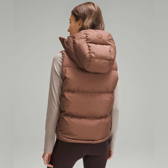 Lululemon Wunder Puff Cropped Vest in Roasted Brown size 4 - Picture 6 of 11